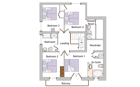 Chalet Retreat Chamonix Floor Plan 2